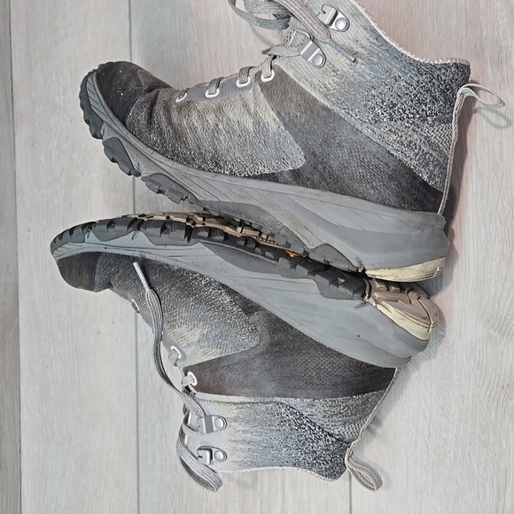 The North Face Women Ultra Futurelight Gray High Hiking Boots Sneakers Sz 6.5 - Picture 10 of 13